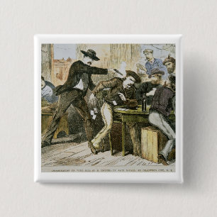 Ermordung von "wildem Bill" (W.B. Hickok) durch Button