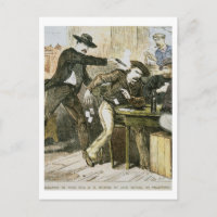 Ermordung von 'Wilden Bill' (W.B. Hickok) durch Ja