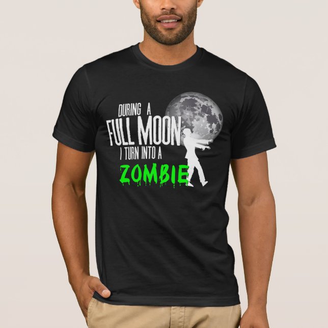Ermüdet vom Lyme Zombie-Shirt T-Shirt (Vorderseite)