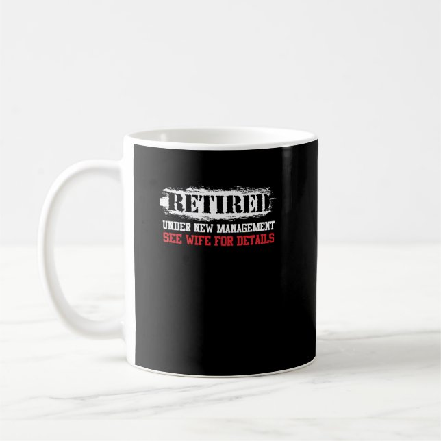 Ermüdung unter neuer Leitung Siehe Ehefrau Kaffeetasse (Links)