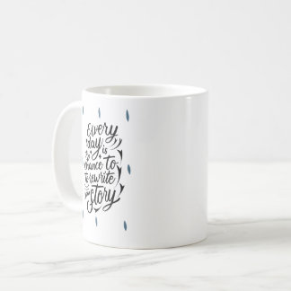 Ermutigend an Ihr selbst-Message-Design glauben Kaffeetasse