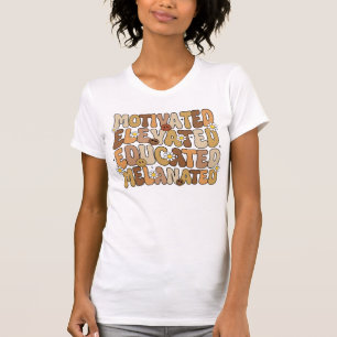 Ermutigende Affirmations-Typografie T-Shirt