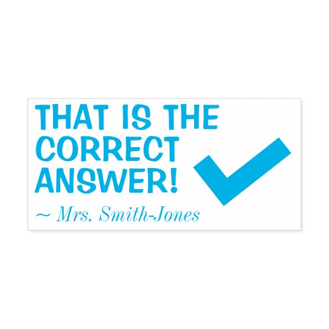 Ermutigende Botschaft des Lehrers Permastempel (Design)