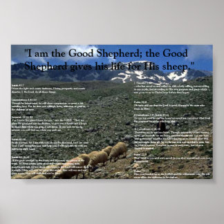 Ermutigende Verse Poster