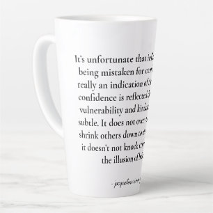 Ermutigendes Zitat Milchtasse