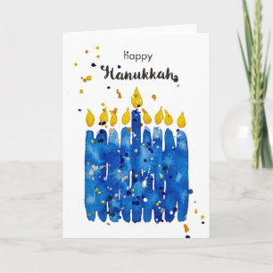 ermutigenMe Happy Hanukkah Karte