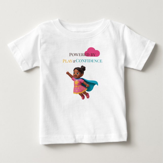 Ermutigt durch Spiel und Selbstvertrauen Baby T-shirt (Vorderseite)