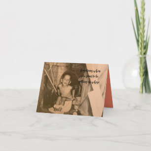 Ermutigung4" x 5.6" Faltkarte