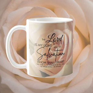 Ermutigung Bibel Verse Psalm 27:1 Tasse