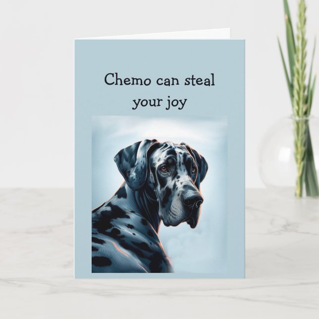 Ermutigung Chemo kann Ihre Freude stehlen Karte (Vorderseite)