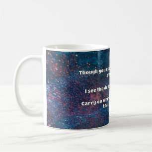 Ermutigung des Empath Warrior zu einem positiven Z Kaffeetasse
