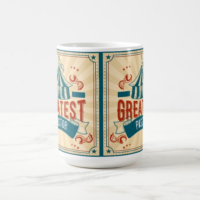 Ermutigung des größten Pastors der Welt Kaffeetasse (Mittel)