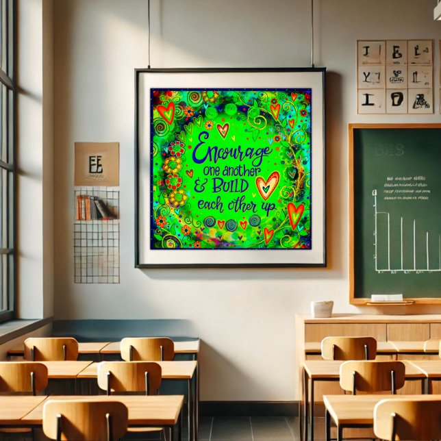 Ermutigung einer weiteren Anführungsschule Poster (Von Creator hochgeladen)