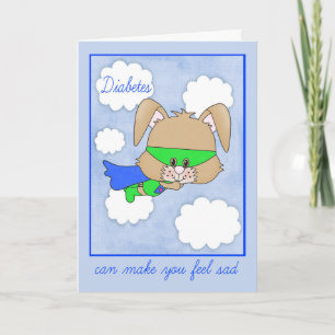 Ermutigung für Kind mit Diabetes Karte