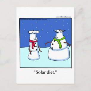 Ermutigung Spaß Postkarte