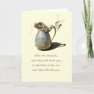 Ermutigung/Zaunkönig-Krug Karte