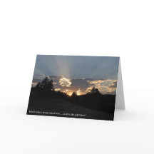 Ermutigungs- und Unterstützungskarte für jeden Fal