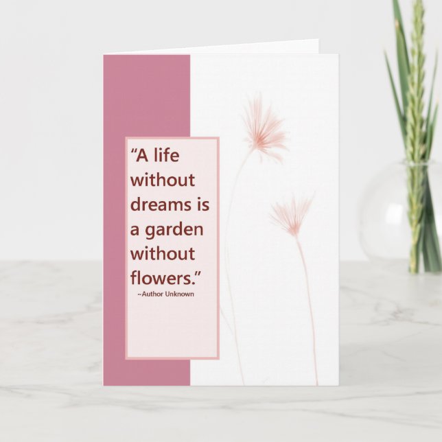 Ermutigungskarte Karte (Vorderseite)