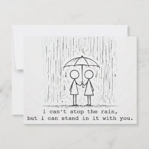 Ermutigungskarte   Karte für einen Freund in schwi