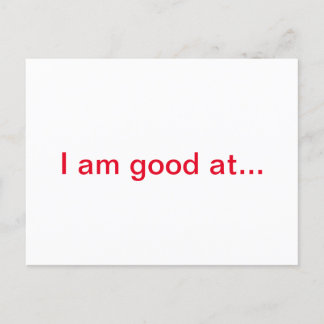 Ermutigungskarte Postkarte