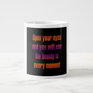 Ermutigungszitat # 127 Jumbo-Tasse