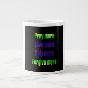 Ermutigungszitat # 128 Jumbo-Tasse