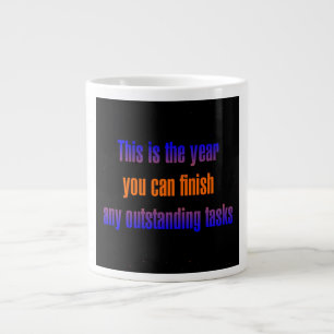 Ermutigungszitat # 182 Jumbo-Tasse