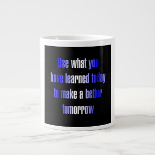 Ermutigungszitat # 250 Jumbo-Tasse