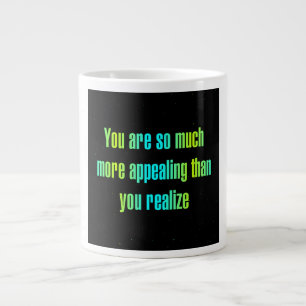 Ermutigungszitat # 272 Jumbo-Tasse