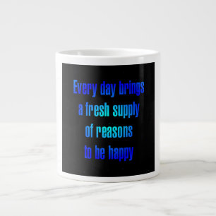 Ermutigungszitat # 28 Jumbo-Tasse