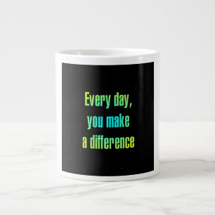 Ermutigungszitat # 34 Jumbo-Tasse