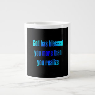Ermutigungszitat # 46 Jumbo-Tasse