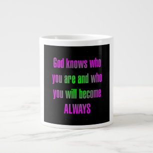 Ermutigungszitat # 65 Jumbo-Tasse