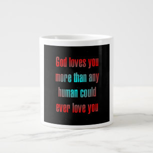 Ermutigungszitat # 66 Jumbo-Tasse