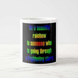 Ermutigungszitat # 7 Jumbo-Tasse