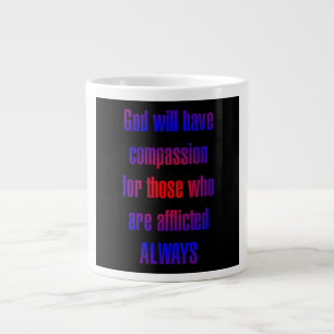 Ermutigungszitat # 82 Jumbo-Tasse