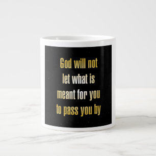 Ermutigungszitat # 90 Jumbo-Tasse