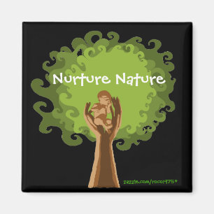 Ernähren Sie Natur Magnet