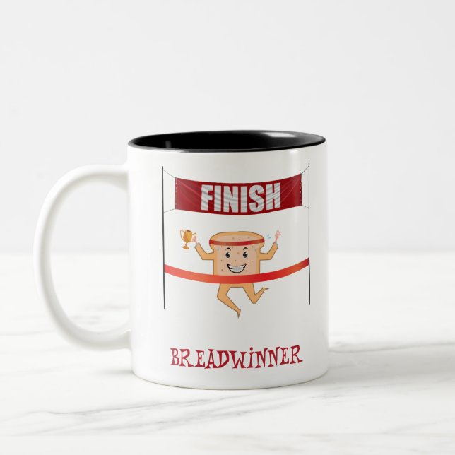 Ernährer Zweifarbige Tasse (Links)