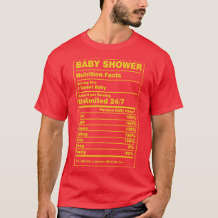 Ernährung Babydusche T-Shirt