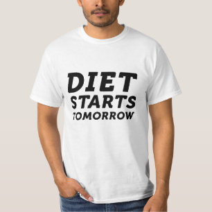 Ernährung beginnt morgen T-Shirt