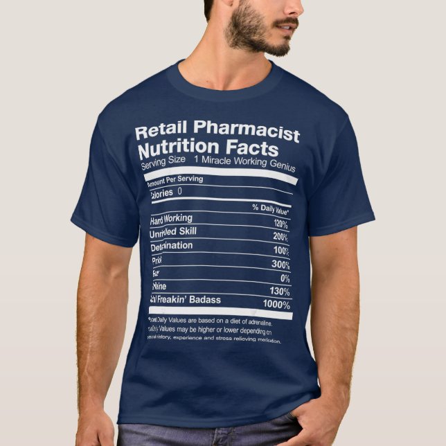 Ernährung des Apothekers für den Einzelhandel Funn T-Shirt (Vorderseite)