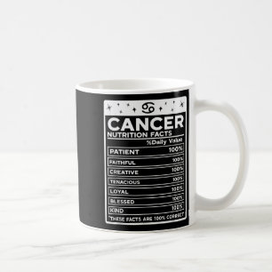 Ernährung des Krebses - Zodiaka-Design, Krebs Kaffeetasse