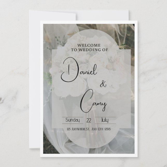 Ernährung Einladung (Vorderseite)