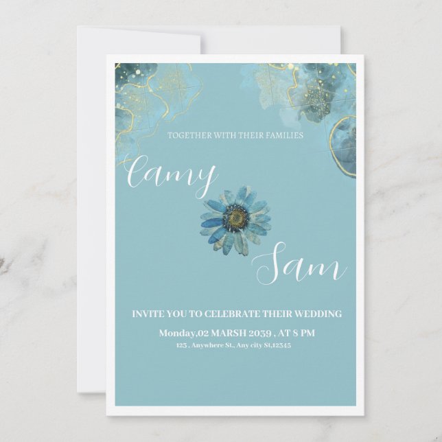 Ernährung Einladung (Vorderseite)