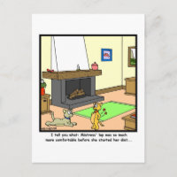 Ernährung: Katzen Cartoon