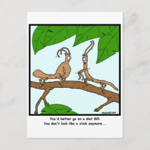 Ernährung Postkarte