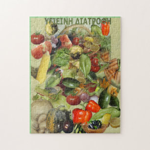 Ernährung Puzzle