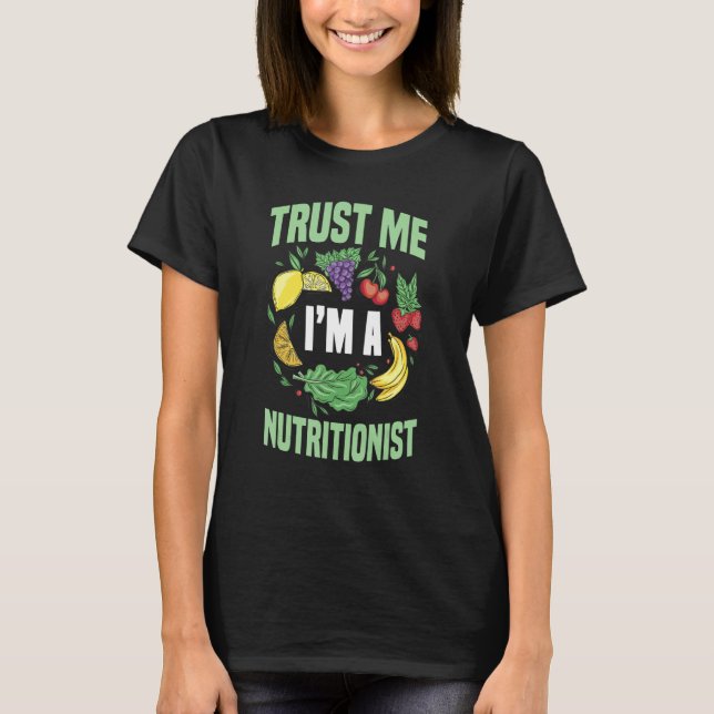 Ernährungsdiätetiker Gesundheitslehrer RDN Medizin T-Shirt (Vorderseite)