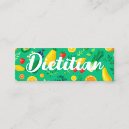 Ernährungsdiätin Mini Visitenkarte